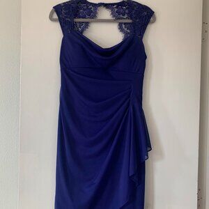 Womens Scarlett Dress Size 6 Royal Blue Lace Cocktail Dress